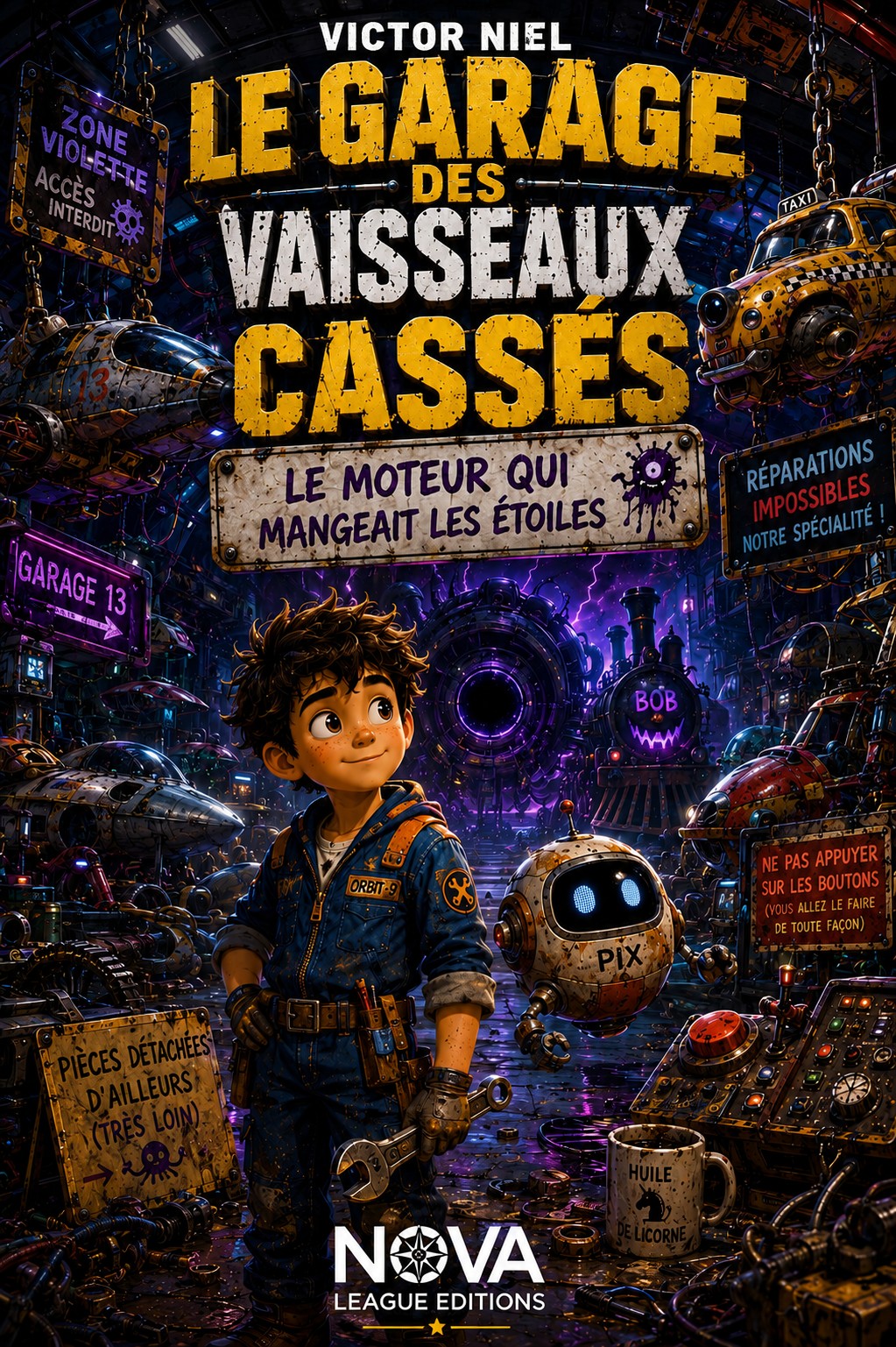 Le Garage des vaisseaux cassés