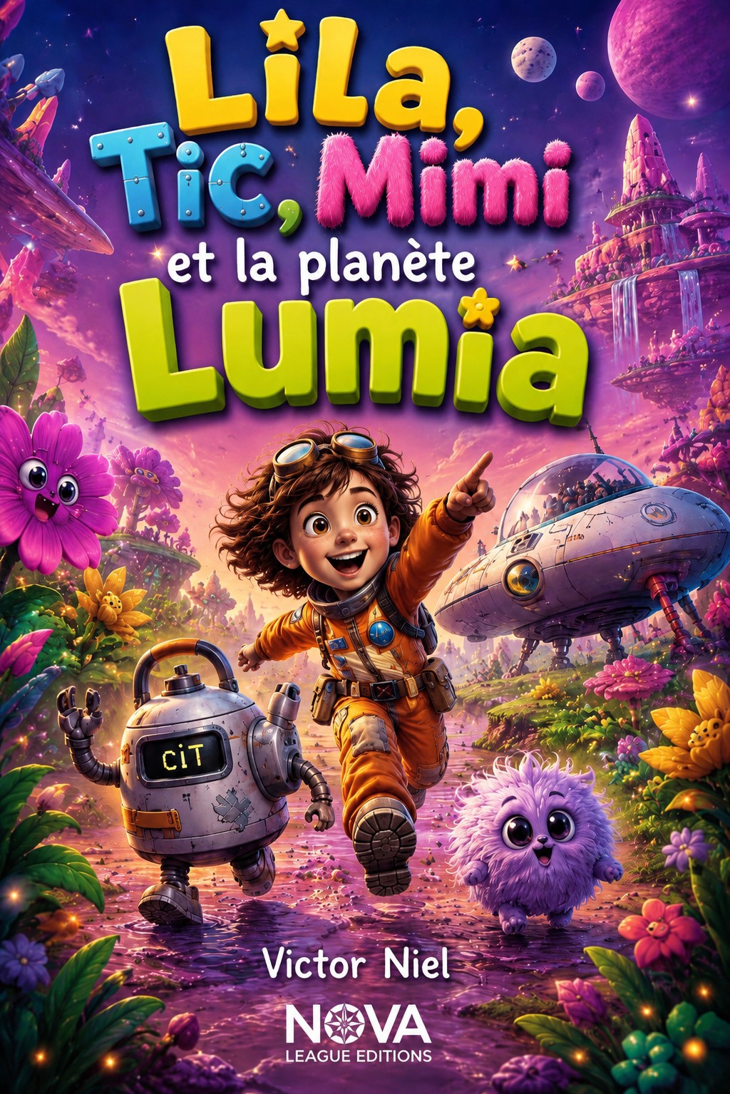Lila, Tic, Mimi et la planète Lumia