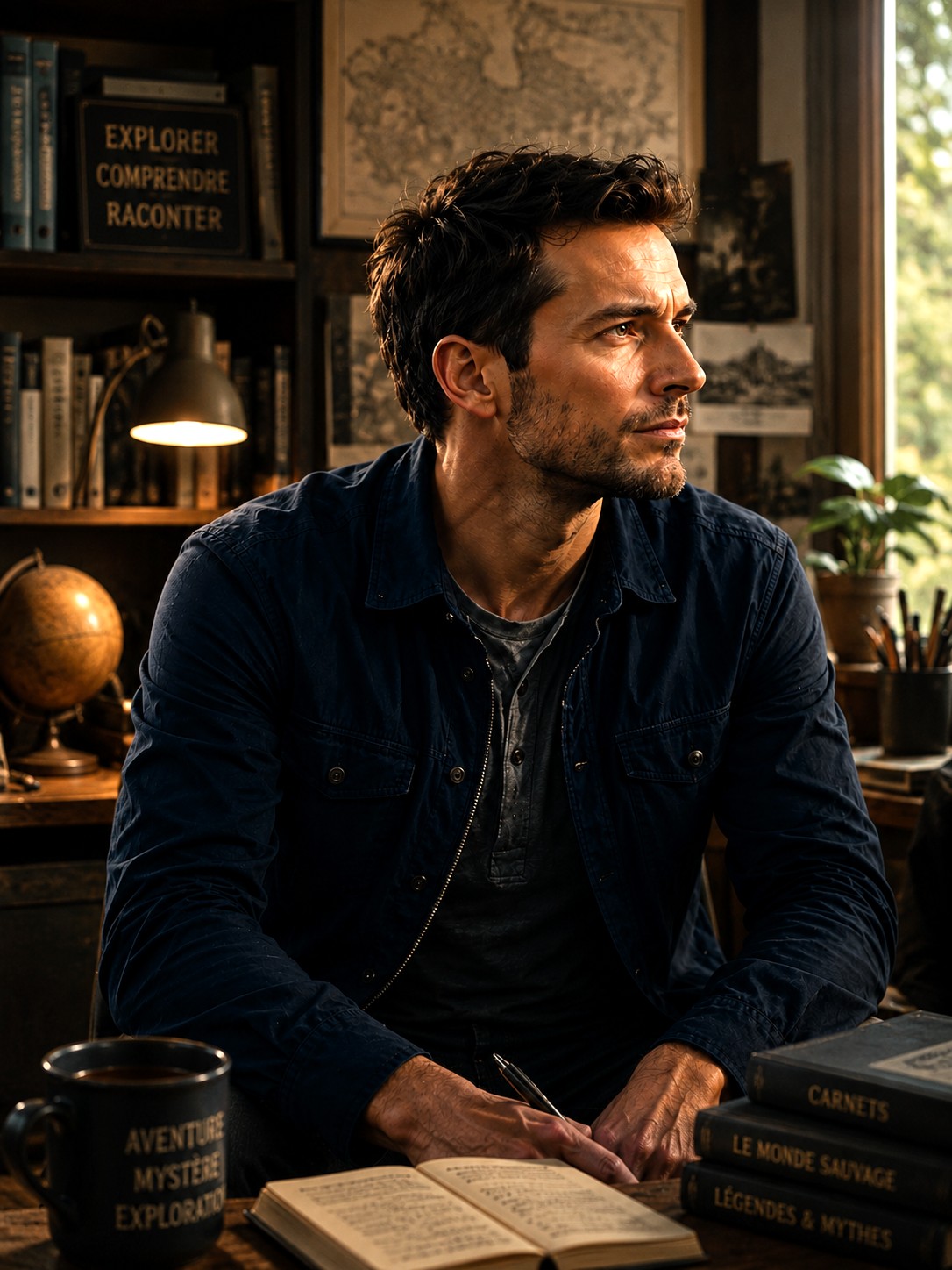 Portrait d'Alex Solan, auteur de romans jeunesse